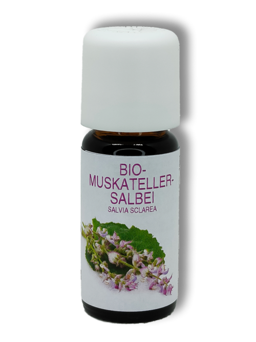 Muskatellersalbei Ätherisches Öl Bio 10ml - Salvia sclarea - 10ml