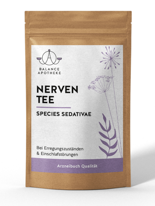 Nerven Tee Species Sedativae - Balance Apotheke - bei Erregungszuständen & Einschlafstörungen