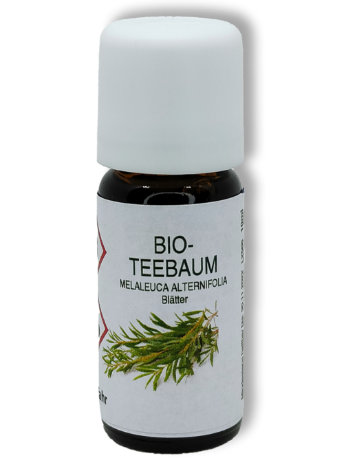 Teebaum Ätherisches Öl Bio 10ml (Melaleuca alternifolia) 100% naturrein