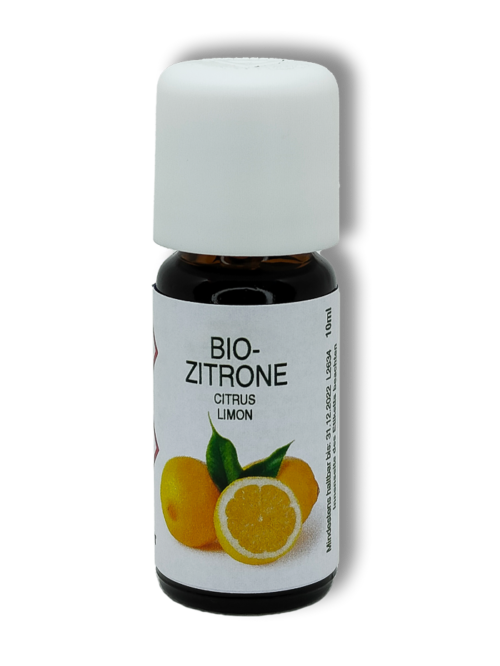 Zitrone Ätherisches Öl Bio 10ml - Citrus Limon - 100% naturrein