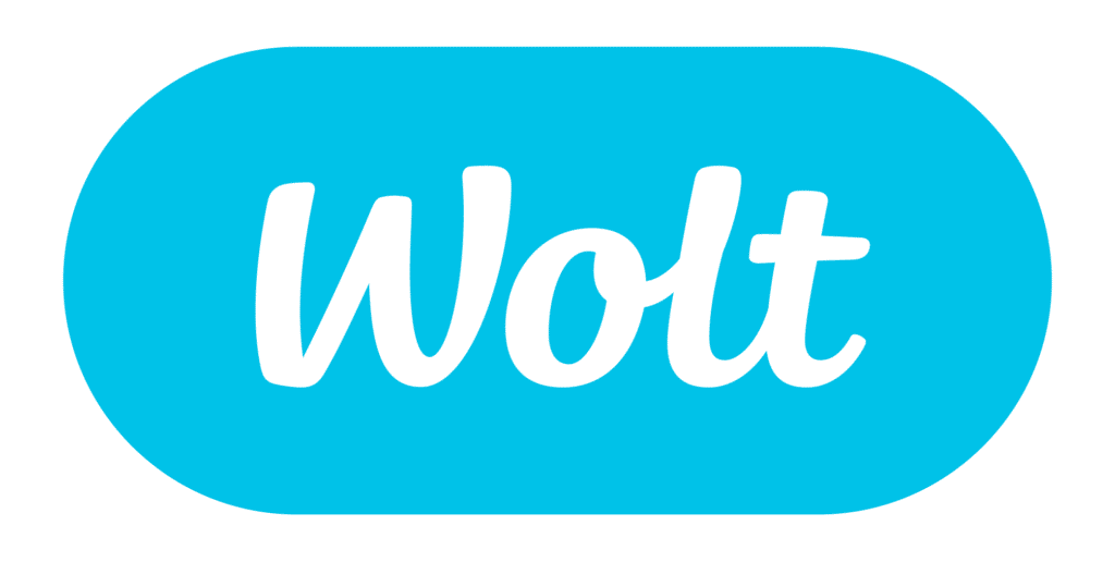 Logo des Lieferservices Wolt